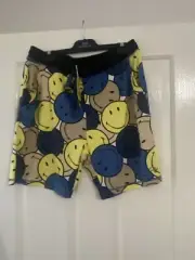 Peter Alexander Mens Pyjama Shorts Smileys Large