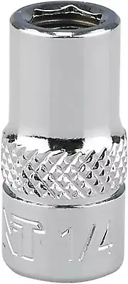 K301-008 1/4-Inch Drive to 1/4-Inch Hex Bit Holder Socket, 1/4"DR to 1/4"H Magne