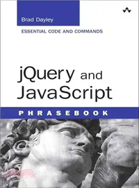 在飛比找三民網路書店優惠-jQuery and Javascript Phrasebo