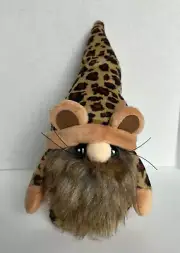 HUG Feel The Love Plush Gnome Collection RILEY Cheetah Runs Fast Climb Trees 10"