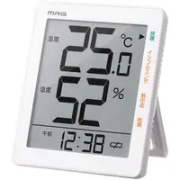 在飛比找PChome24h購物優惠-日本MAG超大液晶數位溫濕度計