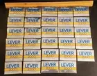 Lot of 29 SEALED LEVER 2000 Anti-Bacterial Soap 1 oz Sample Size Bars EXPIRED