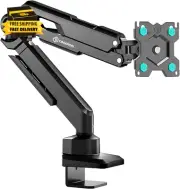 Single Monitor Desk Mount for 13-34 Inch Screens, up to 22 Lbs, PC Monitor Arm,