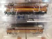 BROADWAY LIMITED 8200+8201 F7a+F7a BOSTON & MAINE MAROON w/SOUND FOR DC+DCC