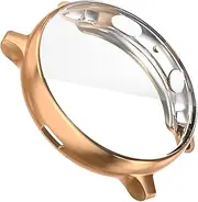 OSALADI Electroplate Scratch Watch Case Cover for Watch Flexible TPU Protective Shell Stylish Design Easy Access to All Features