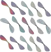 NUOBESTY Handmade Simulated Dragonfly Wings 100pcs Earring Decor Supplies Unique Design Artificial Earring Accessories