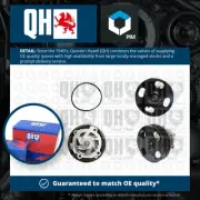 Water Pump fits FIAT PANDA VAN 169 1.3D 2004 on Coolant QH 46338675 46815125 New