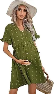 [KOJOOIN] Women's Soft, Army Green, Large