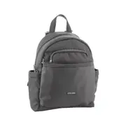 Pierre Cardin Cut Proof Nylon Travel Anti-Theft Backpack - Grey