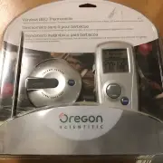 Oregon Scientific AW129 Wireless BBQ Thermometer LCD Remote Programmable