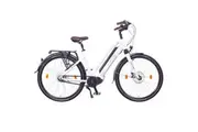 NCM Milano Max N8R Trekking E-Bike, City-Bike, 250W-500W, 36V 16Ah 576Wh Battery [White 28"]