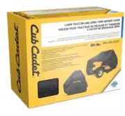 NEW Cub Cadet Black Lawn Tractor Zero-Turn Mower Cover 60 in. 490-290-C020