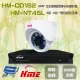 昌運監視器 環名組合 HM-NT45L 4路 數位錄影主機+HM-CD152 2MP 同軸音頻全彩半球攝影機*1