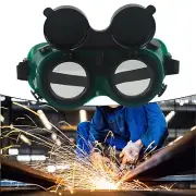 Welding Safety Glasses Glasses Dark Green Flip Up Glasses Polyurethane