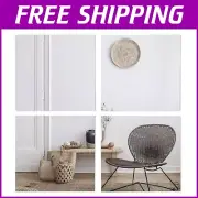 Mosaic Style Glass Wall Mirror Tiles (16x16 in) – Elegant Interior Enhancement