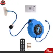 Retractable Extension Cord Reel 45 Ft Heavy Duty Power Cord 12 AWG/3C SJTOW