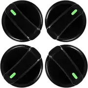 UPKOCH 4pcs Gas Stove Knob Replacement Zinc Alloy for Gas Oven Cooktop Quick Ignition Control Switch for Kitchen Use