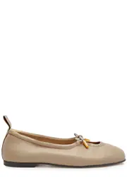 Alohas Rosalind Leather Ballet Flats - Cream - 40 (IT40/ UK7) 40 (IT40/ UK7)