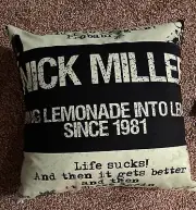 Brand New Nick Miller decorative pillow