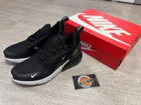 在飛比找Yahoo!奇摩拍賣優惠-【 鋒仔 】NIKE AIR MAX 270 GS 黑白 大