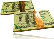 Laituods 200PcsChinese Jos Paper ，Ancestor Banknote， Hell Bank ，Banknote $100,000，ancestral Money， is Used for Cemetery Sweeping, and The Funeral Strengthens Ties with ancestors.
