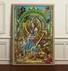 The Wizard Of Oz Movie Poster， minimalist funny art, Movie Collectibles,2
