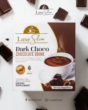 2 Boxes Luxe Slim Dark Choco Chocolate Drink