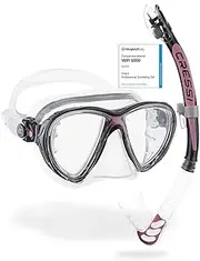 Cressi C/Set Big Eyes Evolution+Alpha/Ud Snorkeling/Diving Combo