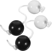 ERINGOGO Shaking Rhythm Double Balls Music Instrument Rhythm Balls Educational Percussion Toys for Boys and Girls