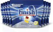 Finish Powerball Quantum Ultimate Dishwasher Tablets, 144 tablets (8x18), Lemon Sparkle