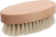 BESPORTBLE Horsehair Boot Brush with Wooden Handle Soft Bristles for Polishing and Cleaning Boots Versatile Use for Shoes and Other Items Ergonomic Design for Comfortable Grip Durable