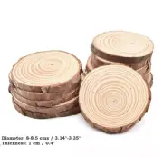 Wood Slices, Real Pine Wood Rounds, Wood Coasters, DIY Wood Blanks.