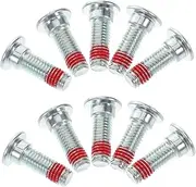 10pcs Disc Brake Screws Bike Disc Brake Rotor Bolts Motorcycle Lifting Frame Screws Motorcycle Bolt Alloy Silver