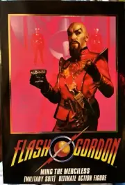 NECA Flash Gordon Ming The Merciless Military Suit 7" Action Figure NEW