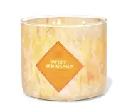 Bath & Body Works Sweet Red Mango White Barn Large 3-Wick Candle 14.5ozz