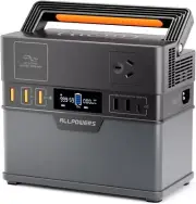 ALLPOWERS 300W Solar Generator Power Station Battery Backup with DC/AC Inverter