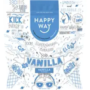 Happy Way Whey Protein Powder Vanilla 2kg