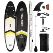 All-Rounder Stand Up Paddle Board SUP – 10’6” Inflatable Surf Board with Accesso