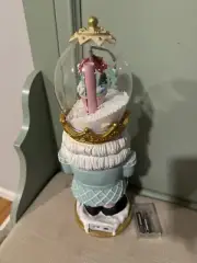 Cupcakes & Cashmere Pastel Musical Nutcracker Greeter Waterless Snow Globe