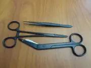 Lister Bandage Scissor Full Black Colormed Inst