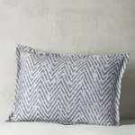 Hudson Park Collection Distressed Chevron King Sham Set - Exclusive