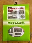Metcalfe N Gauge PN149 Tapered Retaining Walls Stone Style