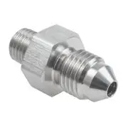 Raceworks Bspt Male 1/8In to Male Flare AN-3 SS - RWF-384-03SS