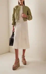 [Christian Louboutin] Supramariza 130mm Suede Platform Wedge Sandals