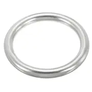 2.8" Metal Rings Marine Grade 316 Stainless Steel Seamless O-Ring, 10x70mm