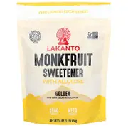 Lakanto, Monkfruit Sweetener with Allulose, Golden, 16 oz (454 g)