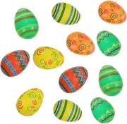 JOINPAYA 12pcs Easter Egg Dispenser Egg Peeler Egg Cups Easter Eggs Empty Egg Egg Candy Fillable Easter Eggs Prefilled Easter Eggs for Easter Egg Fillers Plastic