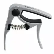 Guitto GGC-06 Quick Change Capo for Guitar /Ukulele - Silver - Jam Music Ins