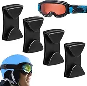 Ski Goggle Strap Holder,Multipurpose Outdoor Goggle Strap Holder | 4X Skiing Accessories, Anti-Drop Goggle Clips for Outdoor Activities