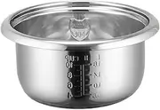 2L 304 Stainless Steel Rice Cooker Inner Container Cooking Pot Replacement Rice Cooker Liner